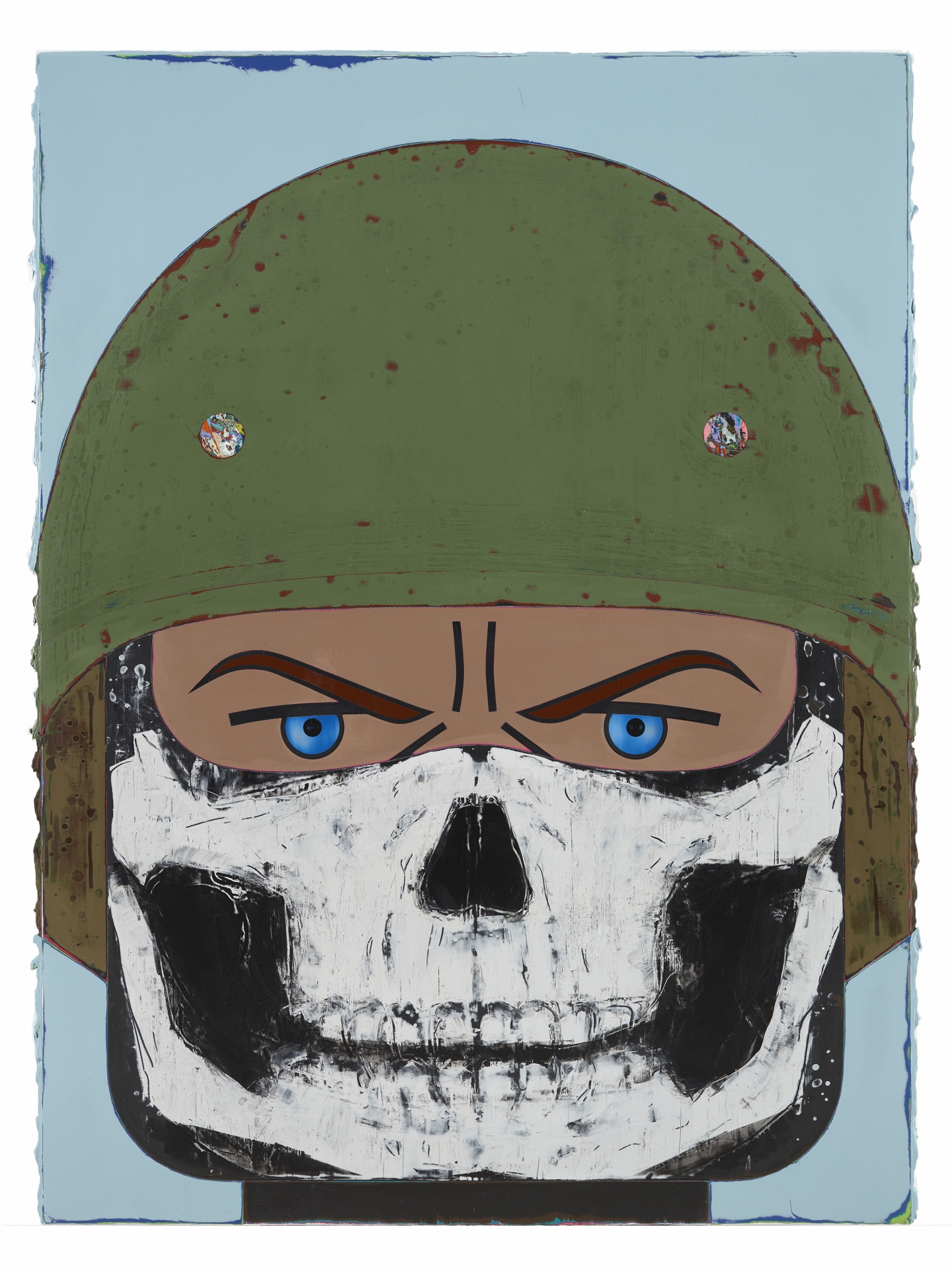 Ground Forces With a Skull Mask