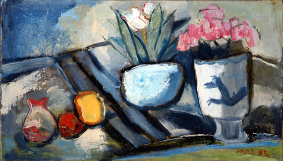 Still Life- Flowers and Fruits